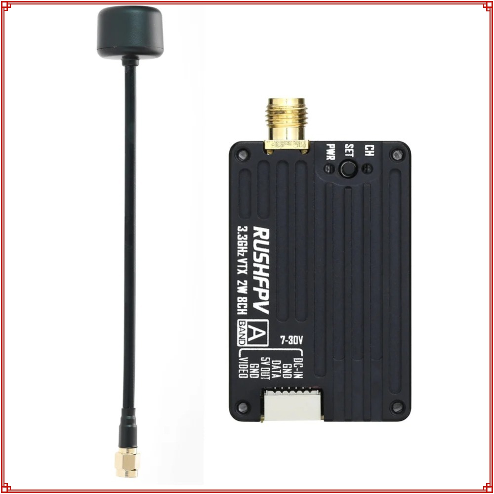Fpv Drone Vtx - 2026 RUSHFPV 3.3G 2W VTX Transmitter