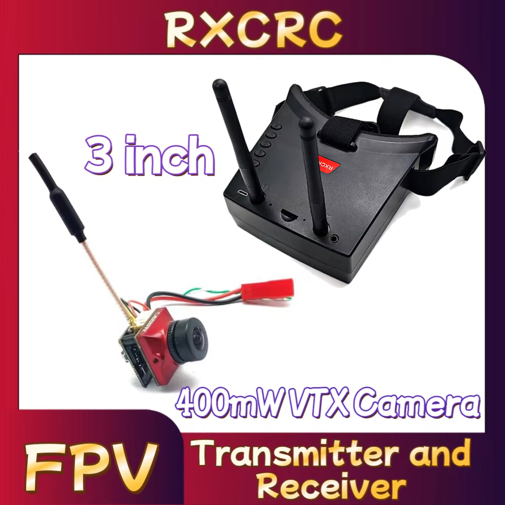 Modul pemancar RXCRC 5.8G 400m - Fpv Drone Goggles ulasan dan harga