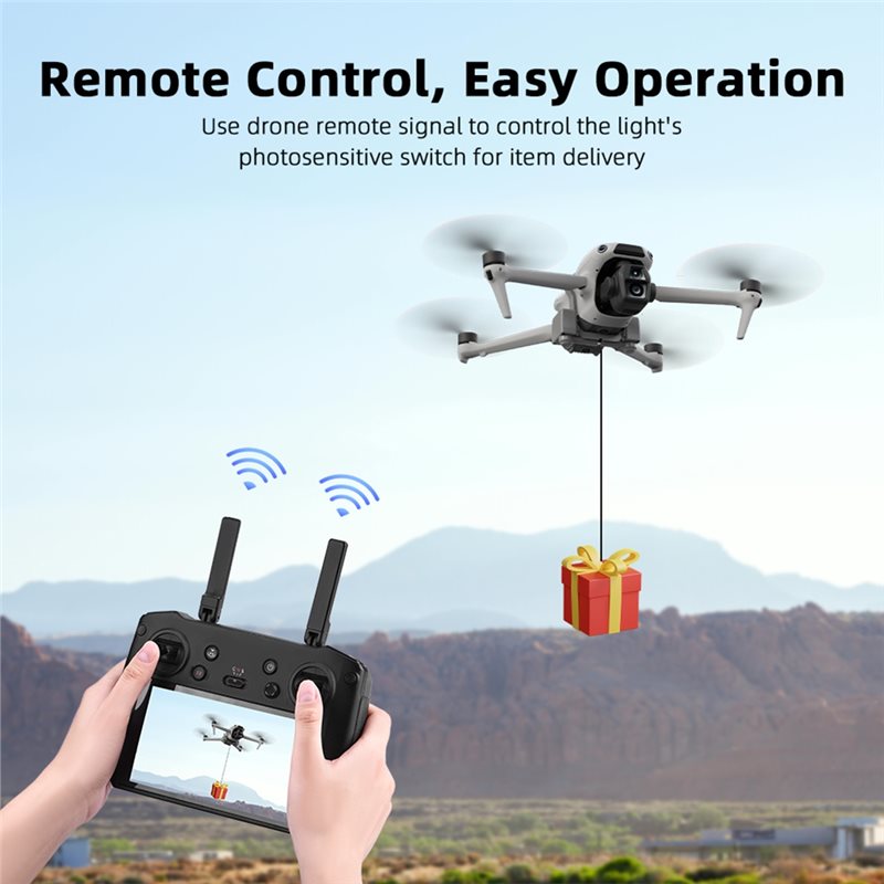 Sistem Pengiriman Umpan Pancin - Dji Drone Air 3 ulasan dan harga
