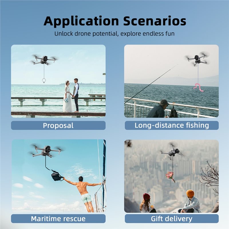 Sistem Pengiriman Umpan Pancin - Dji Drone Air 3 ulasan dan harga