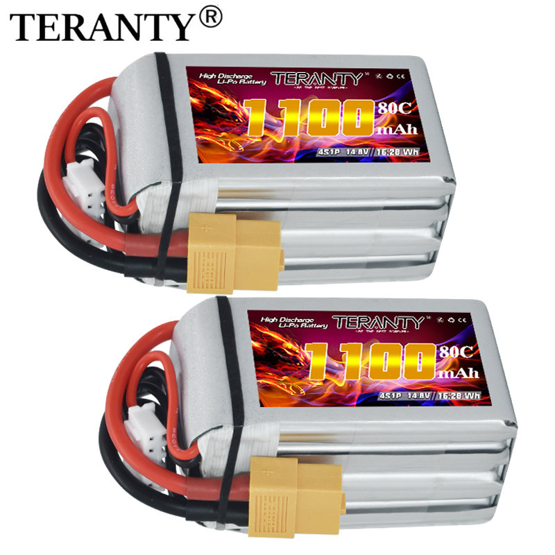TERANTY 4S 1100MAh 80C/160C Ba - Fpv Drone Esc ulasan dan harga