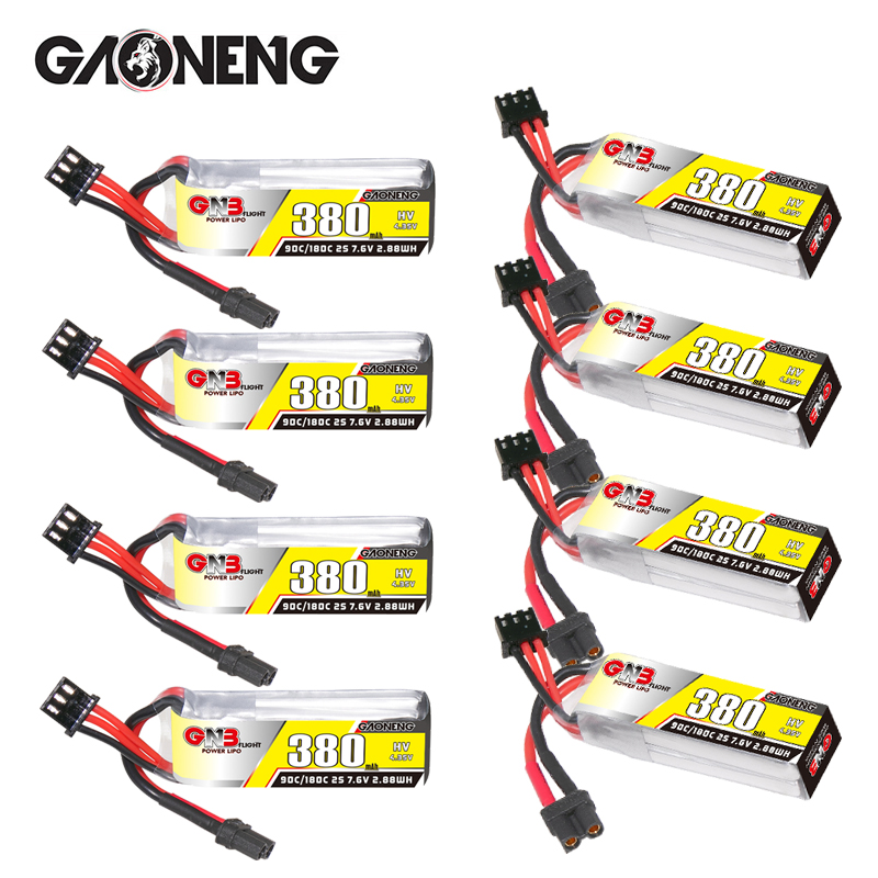 Baterai Lipo GNB 2S 7.6V 380mA - Fpv Drone Esc ulasan dan harga