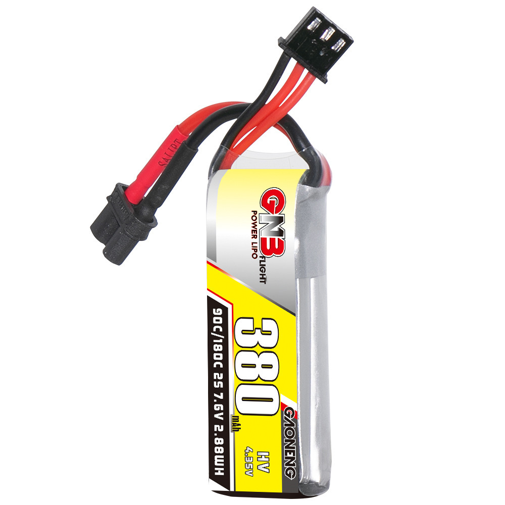 Baterai Lipo GNB 2S 7.6V 380mA - Fpv Drone Esc ulasan dan harga