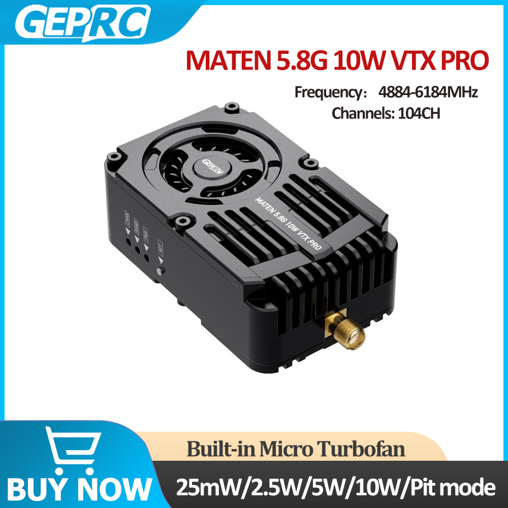 GEPRC MATEN 5.8G 10W VTX PRO 1 - Fpv Drone Vtx ulasan dan harga